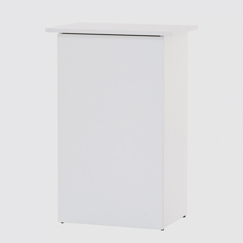 無人カウンター収納，ホワイト，60361-01の商品画像