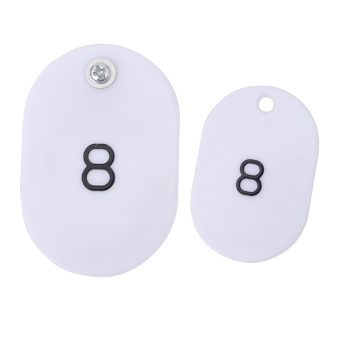 スチロールペアチケット，(1~50)，ホワイト，11011WHTの商品画像