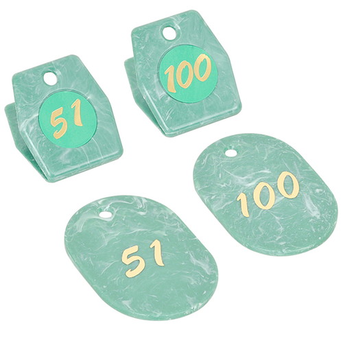 マーブルクロークチケット，グリーン(51~100)，22404***の商品画像