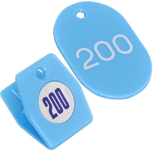 スチロールクロークチケットA型(151~200)，空，56801SBLの商品画像