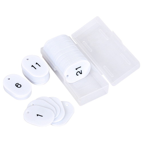 スチロール番号札大，1~50，白，11811WHTの商品画像