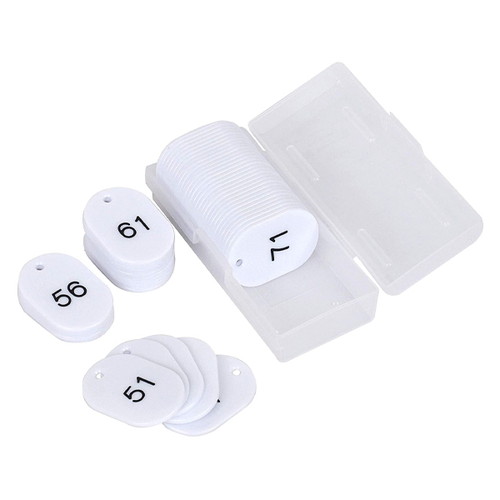 スチロール番号札大，51~100，白，11812WHTの商品画像