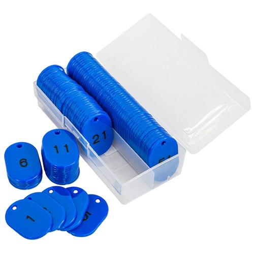 スチロール番号札小1~100，青，11813BLUの商品画像