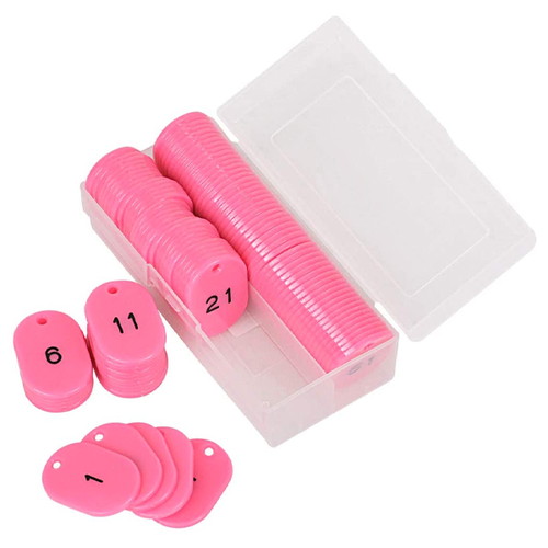 スチロール番号札小1~100，桃，11813PNKの商品画像