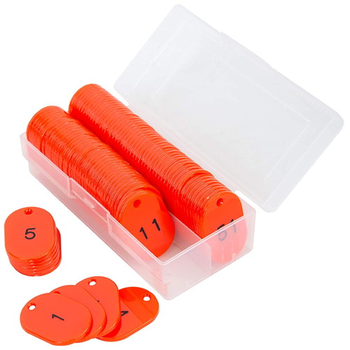 スチロール番号札小1~100，赤，11813REDの商品画像