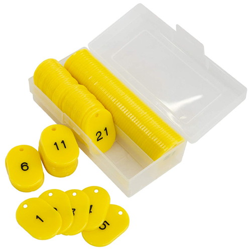 スチロール番号札小1~100，黄，11813YLWの商品画像