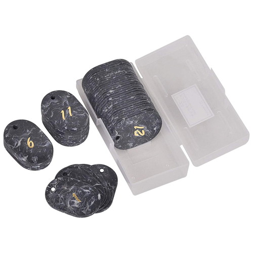 マーブル番号札(1~50)，グレー，22805GRYの商品画像