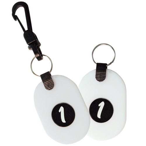 ツインチケット，1~10，白，59222WHTの商品画像