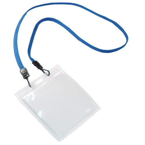 NEWフックストラップ名札2，ブルー，31277BLUの商品画像