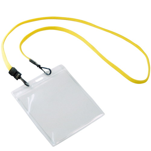 NEWフックストラップ名札2，イエロー，31277YLWの商品画像
