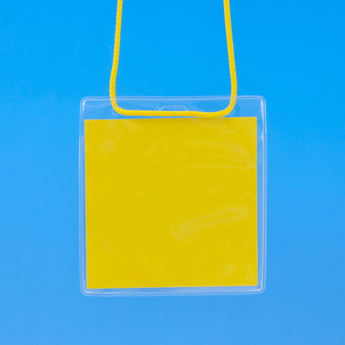 イベントパス(名刺タテ・ヨコ両用)，イエロー，30074***の商品画像