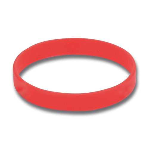 シリコンリストバンド，レッド，32039REDの商品画像