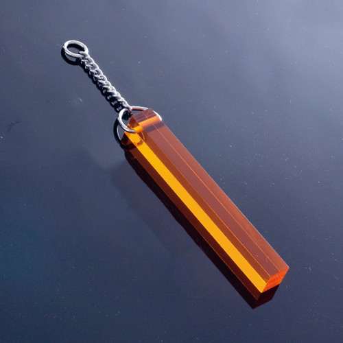 カラーキーホルダー，KY425A-3，オレンジ，10902ORGの商品画像