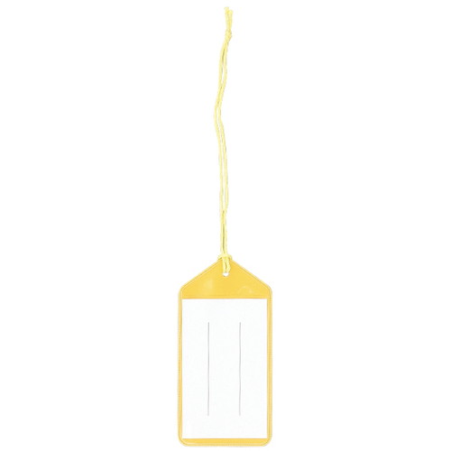 ネームタグ，イエロー，W65×H130，11919YLWの商品画像