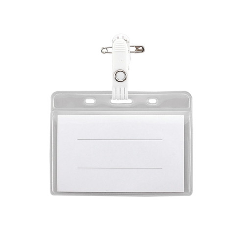 カラータッグ名札，横型，ホワイト，30041***の商品画像
