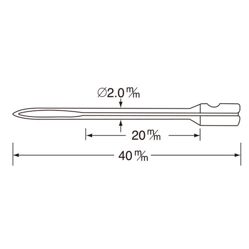 バノック303L用，替針，N-L(長)，09409***の商品画像