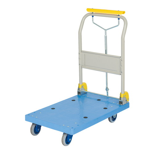 静音樹脂台車，ハンドブレーキ付，小，56409-1*の商品画像
