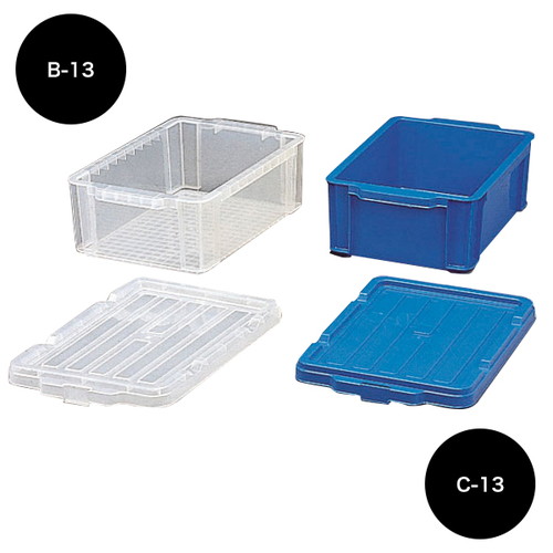 BOXコンテナ，B-13，クリア，54220CLRの商品画像