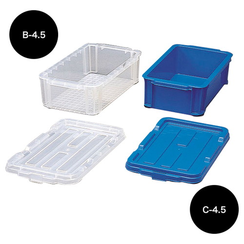 BOXコンテナ用フタ，C-4.5，クリア，54229CLRの商品画像