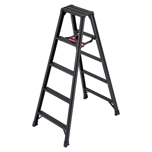 軽量専用脚立，脚軽，黒，5段，H1390，60445-04の商品画像