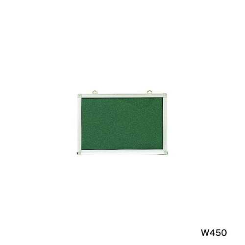 スチール黒板(緑)，W450×H300，受無，13709NASの商品画像