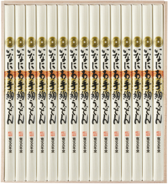 いなにわ手綯うどん｜｜< 100g ×15袋 >｜｜木箱入【 UTR60 】