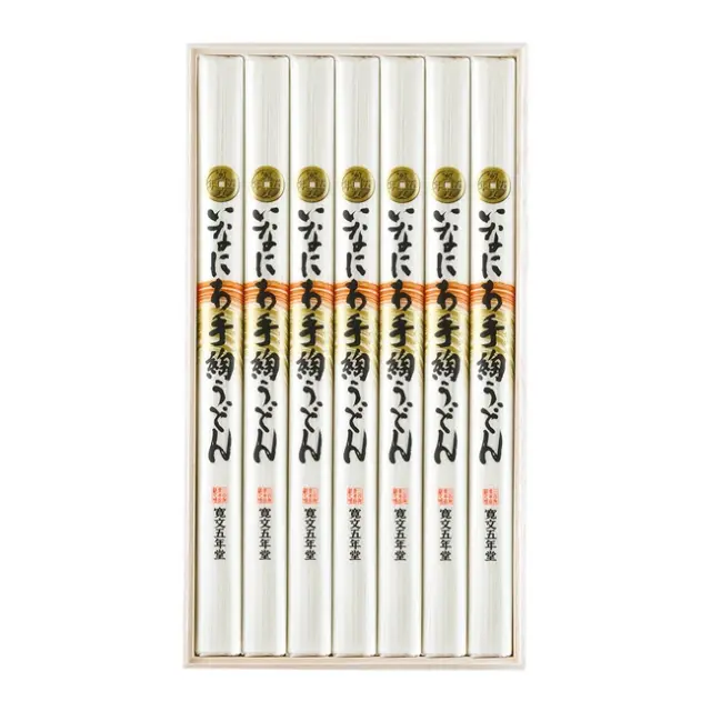 いなにわ手綯うどん｜｜< 100g ×7袋 >｜｜木箱入【 UTR30 】