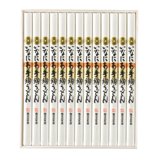 いなにわ手綯うどん｜｜< 100g ×13袋 >｜｜木箱入【 UTR50 】