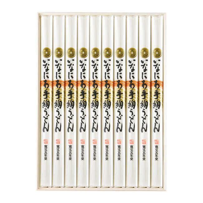 いなにわ手綯うどん｜｜< 100g ×10袋 >｜｜木箱入【 UTR40 】