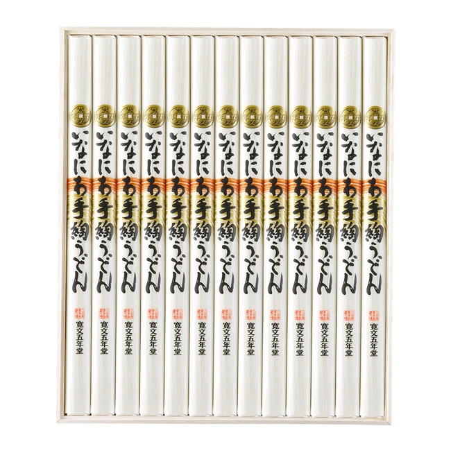 いなにわ手綯うどん｜｜< 100g ×13袋 >｜｜木箱入【 UTR50 】