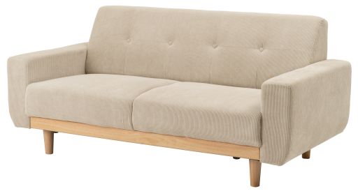 送料都度見積商品】東谷(あずまや) ソファ ライトグレー SS