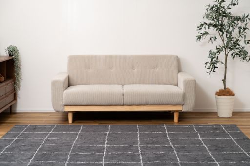 3WAYソファベッド シングル ベージュ LSS-29BE 東谷 エリス 3WAYソファ