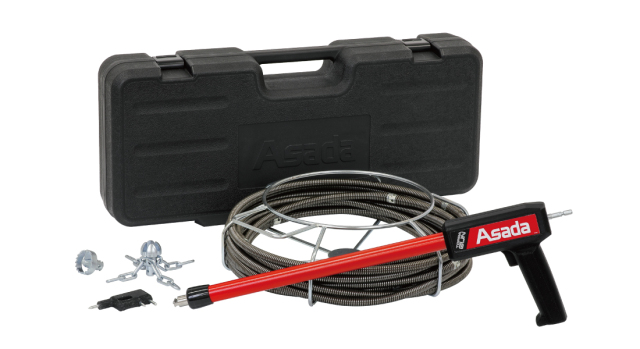 美品◆ASADA アサダ ドレンクリーナー 排水管 清掃機 E-150 アサダ(asada) H-150 DH-150・E-150 DE-150 ドレンクリーナー 【徹底