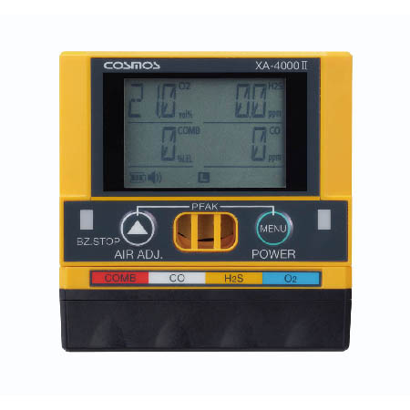 新コスモス電機 マルチ型ガス検知器（4ガスタイプ）可燃性ガス、硫化