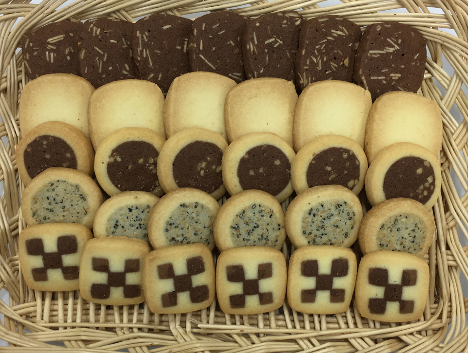 冷凍クッキー スライス５種ｉｚ 0枚入り こだわりのお菓子作りをお手伝い 神田ビレッジ