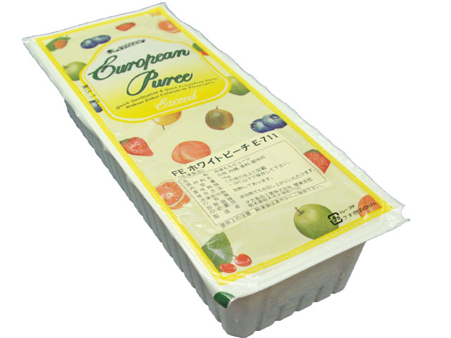 タカ食品 FE冷凍ホワイトピーチピューレE711 1kg ◇ こだわりのお