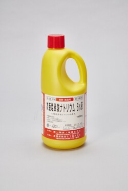 次亜塩素酸ナトリウム６％液　１L【食品添加物】