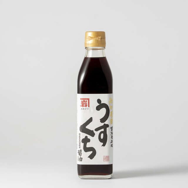 うすくちしょうゆ（淡口醤油）　300ml