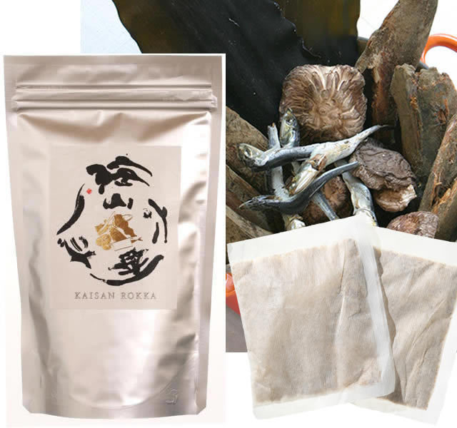 食塩無添加 海山六香だしパック7g×15P