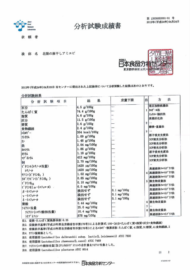 あみえび成分