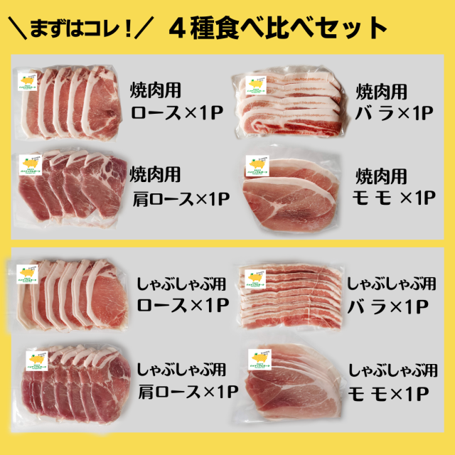 パイナップルポーク食べ比べセット