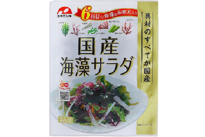 カネニシキ　国産 海藻サラダ４g×10袋