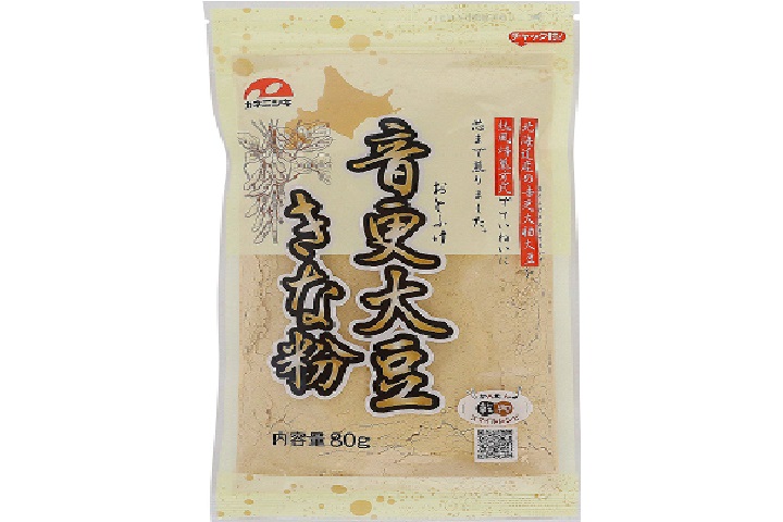 カネニシキ　音更大豆きな粉　80ｇ×10袋