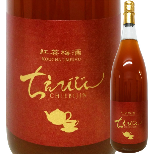 ちえびじん 紅茶梅酒 720ml