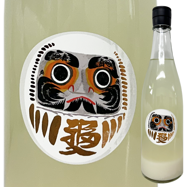 SHIMANTO DARUMA GLITCH WHITE 純米大吟醸にごり 火入れ 720ml