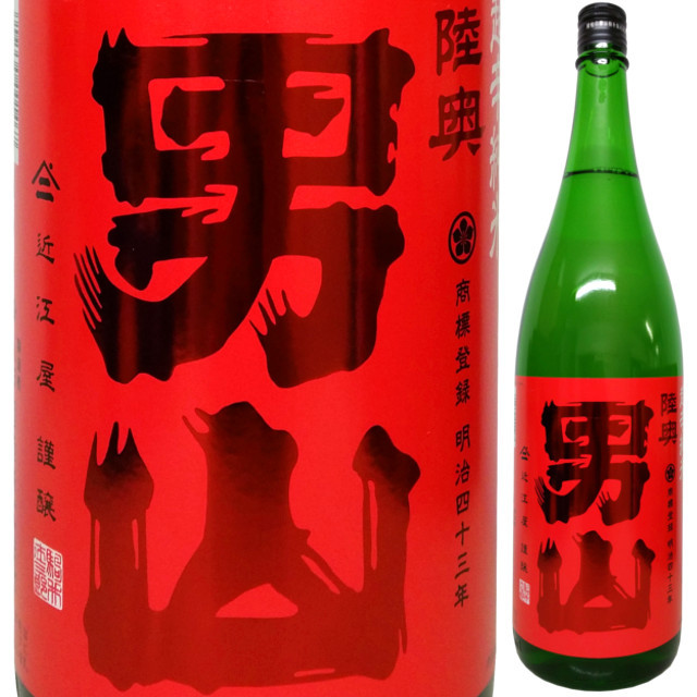 陸奥男山 超辛純米火入れ 1800ml