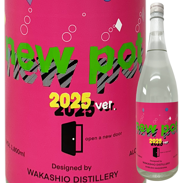 new pot  -open a new door-  芋焼酎 1800ml