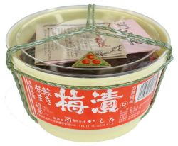 しそ巻梅漬　580g　樽入【セール】