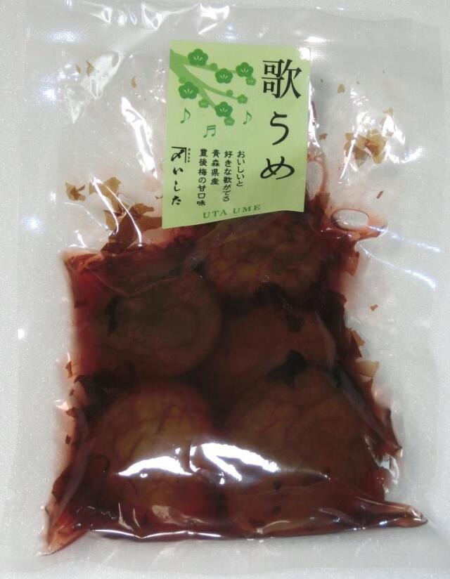 青森県産豊後梅の甘漬け　歌うめ