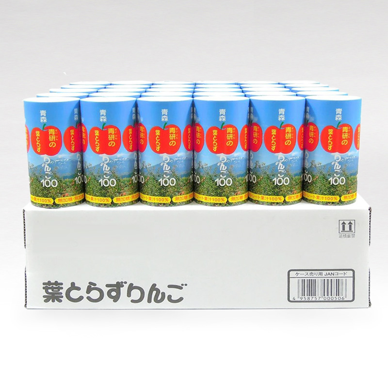 青森りんご100ジュース　195g　ｘ　30本